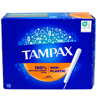  TAMPAX/丹碧丝 顺滑易推 卫生棉条  18支