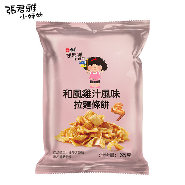 张君雅小妹妹 拉面条饼（鸡肉味）65g
