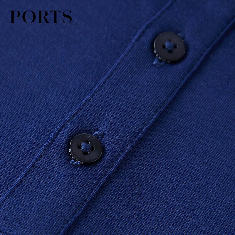  PORTS/宝姿 透气 男士短袖衬衫