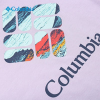 Columbia哥伦比亚户外春夏女子吸湿防晒轻薄透气时尚短袖速干T恤AR2191 585 XS /150/76A