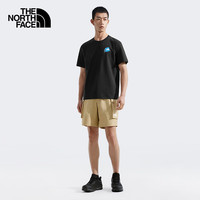 北面 速干衣短袖T恤户外舒适透气春夏男款TheNorthFace|8D7C JK3/宇宙黑