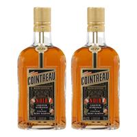 Cointreau君度Noir甜橙干邑力娇酒700ml基酒*2瓶