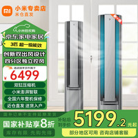 小米 Xiaomi MI）空调自然风Pro双出风3匹柜机超一级能效变频冷暖客厅圆柱空调广角送风智能自清洁 3匹 一级能效 自然风Pro双出风