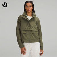 lululemon丨Always Effortless 女士外套 LW4BW8S 中橄榄绿 S /6