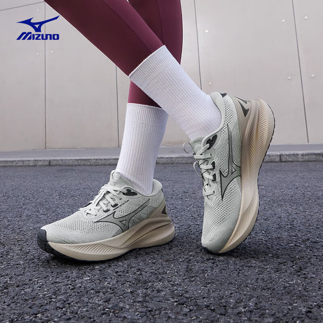 多分未使用 美津浓（MIZUNO）男子运动鞋WAVE RIDER 27回弹缓震轻便透气跑步鞋07