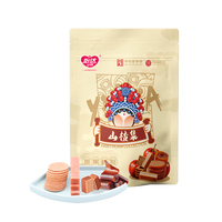 怡达0添加剂山楂集 1斤装果丹皮夹层山楂条山楂片卷儿童零食礼袋