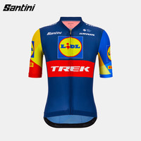 SANTINI桑蒂尼骑行服 Lidl-Trek款夏季TREK车队版短袖竞技短袖 车队版