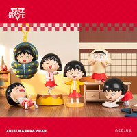 微次元 搞怪日常系列 樱桃小丸子 盲盒玩具（单个盲盒）