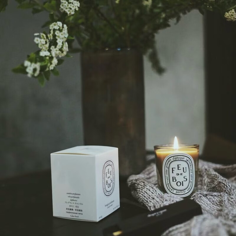 蒂普提克（Diptyque）碳木香薰蜡烛35g 居家氛围感迷你探索装 