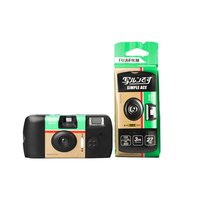 富士 FUJIFILM 日本直邮富士一次性胶片机傻瓜相机彩色复古带闪光灯27张Ace400度