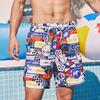 安踏 ANTA 男子夏季游泳海边透气沙滩裤外穿四角裤夏季薄款宽松冲浪沙滩短裤