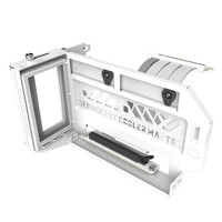 酷冷至尊 CoolerMaster）显卡转向支架V3白色套装(适用全品牌MATX和ATX机箱/模块化设计/PCI-E 4.0转接线)