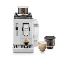 德龙 Delonghi）德龙全自动咖啡机R3欧洲进口小型意式办公室现磨家用奶泡 白月光 官方标配