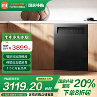 米家 MIJIA 小米洗碗机16套S10 家用智能独嵌两用洗碗机 智能投放洗碗液 母婴级五星消毒1级水效 智能独嵌两用洗碗机16套 S10