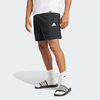 移动端、京东百亿补贴：adidas 阿迪达斯 男子 运动型格系列 M SL CHELSEA 短裤 JF1117 黑色 S