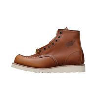RED WING 红翼 10875男鞋6寸经典牛皮复古美产工装靴 带钢印E鞋楦