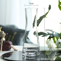 若花 RH-1026 欧式花瓶 大 透明色