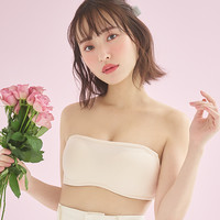 PEACH JOHN 蜜桃派 PEACHJOHN蜜桃派无肩带内衣聚拢小胸美背抹胸文胸