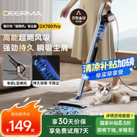 德尔玛 DEM-DX700 手持式吸尘器 白色