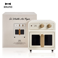 BRUNO 复古空气炸锅5L家用可视化全自动大容量多功能电炸锅