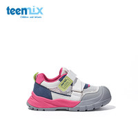 天美意(TEENMIX)天美意童鞋2025夏季新款女童软底网面透气包头轻便户外运动休闲鞋