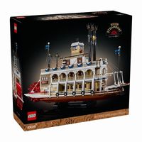 乐高 LEGO 21356 运河蒸汽船 益智拼装积木玩具