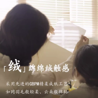Hygienix 洁云 X 山海经 绒触感系列 抽纸 3层*90抽*24包(180*132mm)