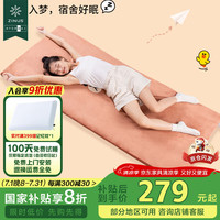 际诺思 记忆棉家用车载学生宿舍床垫户外随身垫-布朗熊90*190cm