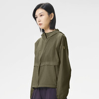 FJALLRAVEN北极狐2025春夏女款户外防晒衣UPF50登山这样外套皮肤衣082512074 630D橄榄绿 XS 【AXS-155/80A】