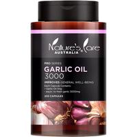 纳世凯尔 Nature‘s Care NCpro澳洲进口大蒜精油软胶囊200粒高含量3000mg大蒜素增强抵抗力