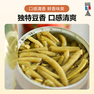 多蔬法国青刀豆罐头400g 无添加即食蔬菜沙拉西餐配菜 青刀豆罐头400g 即食蔬菜配菜