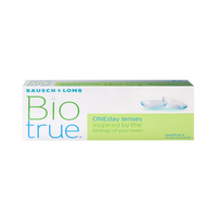 BAUSCH+LOMB 博士伦博士伦博乐纯近视隐形眼镜透明水润高含水量进口海外版30片装 透明