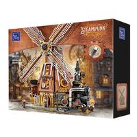 PANTASY 拼奇 蒸汽朋克系列 85026 蒸汽朋克风车工坊