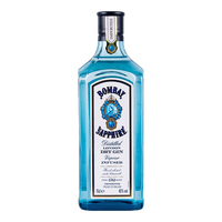 孟买正品行货蓝宝石金酒 毡酒 琴酒 英国原装原瓶进口节日送礼 孟买蓝宝石 750mL 1瓶