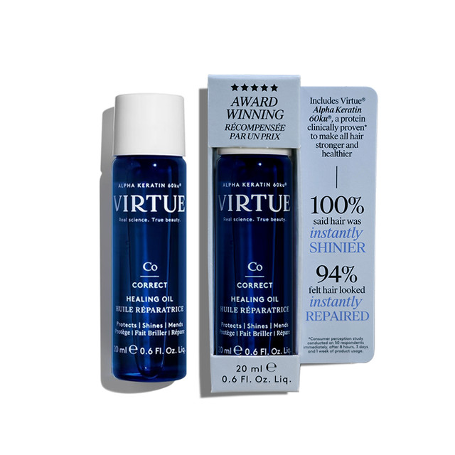 virtue 高能专研角蛋白护发精油 50ml 滋养修护柔顺轻盈不油腻亮泽