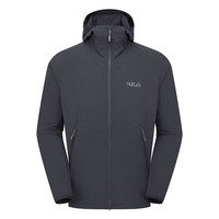 Rab Borealis男士户外夹克防风保暖徒步登山软壳衣 QWS-76 浅锌色LZN L