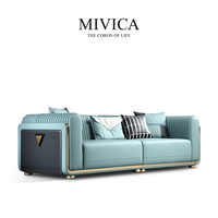 米维卡 MIVICA 米维卡 K1 现代意式轻奢真皮双人位沙发