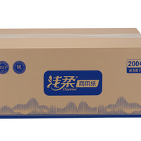 浅柔 抽纸 200张20包(225*230mm)