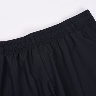 361°运动短裤男2025年夏季速干吸湿五分裤透气弹力男裤 【女款】超级黑 S