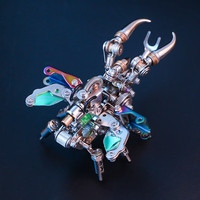 机械党 MECHANICAL PARTY 金属拼装模型 银壳战甲