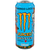 魔爪能量 Monster Energy（Monster）荷兰进口运动能量饮 Mango Loco芒果果汁口味 ml*12罐