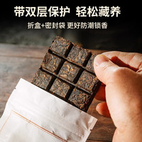 【限时秒】澜沧古茶醇香普洱熟茶砖熟普口粮茶巧克力砖90g 270g