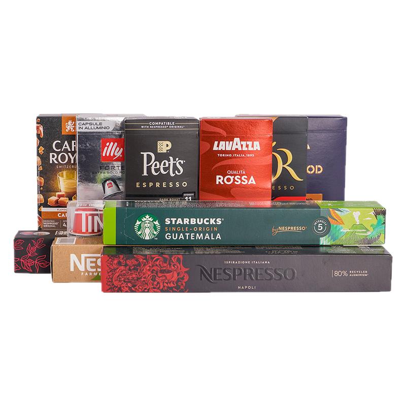 NestléNESPRESSO胶囊咖啡100粒组合奈斯派索瑞士意式浓缩雀巢咖啡胶囊