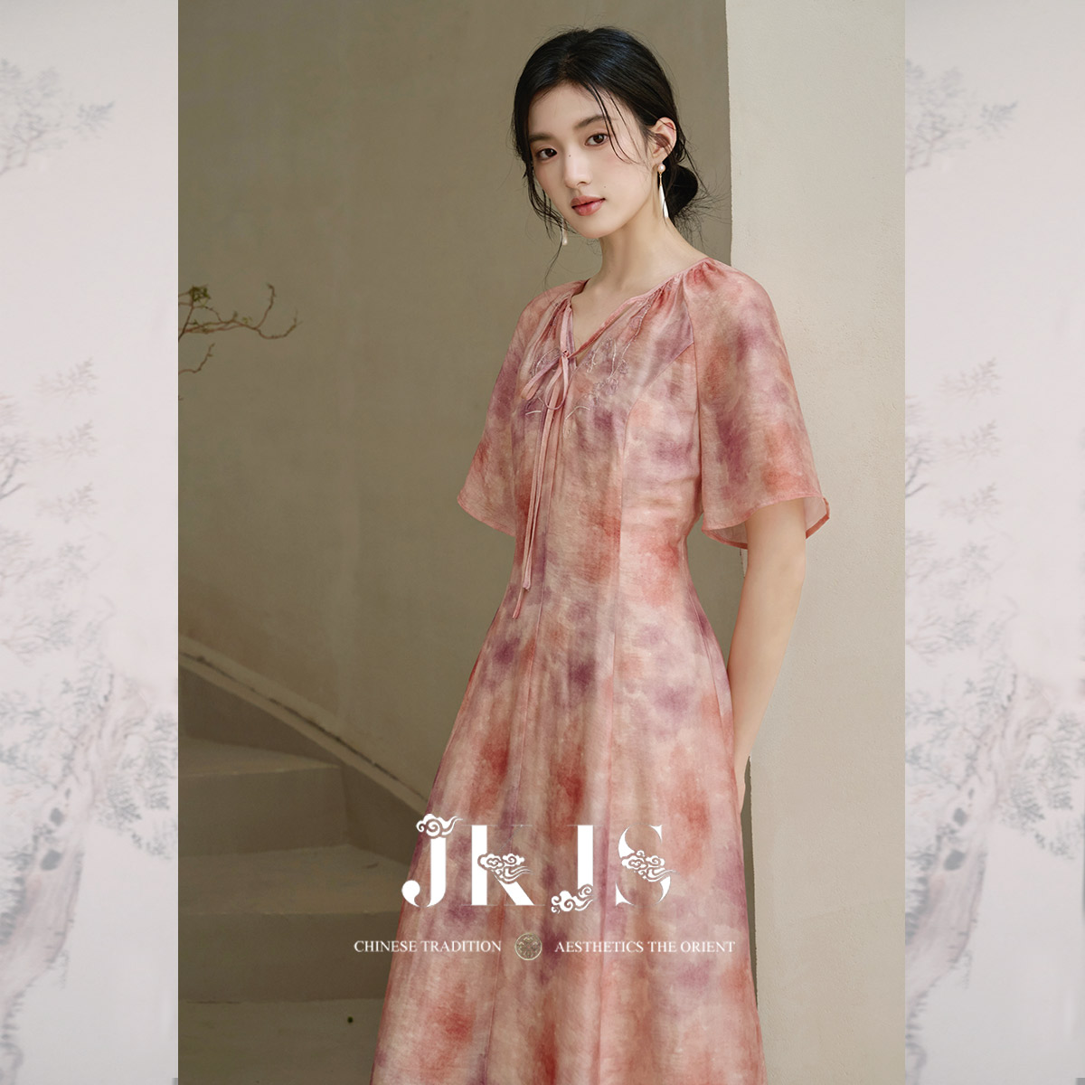 旗袍裙女夏年轻少女民国复古中国风国潮改良连衣裙【报价价格评测怎么样 