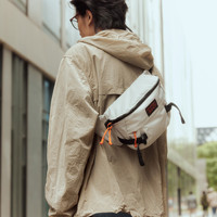 神秘农场 Hip Monkey 叶猴腰包女胸包男斜挎单肩包Full Moon 矿石灰 Hip Monkey 8升 均码