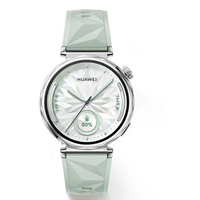 华为 HUAWEI WATCH GT5 智能手表 41mm 湖光青 氟橡胶表带