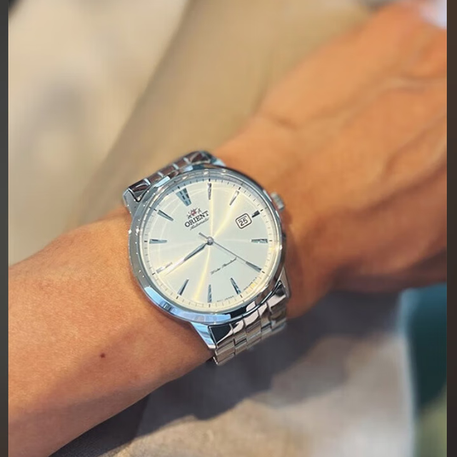 双狮 日本进口男士全自动机械表父亲礼物  43mm