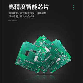伊莱科（ELECALL）温控仪中央空调温控器风机盘管温度控制器开关面板 EK8805FB