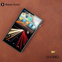 艾巴索 DX180 HIFI安卓发烧级播放器解码DSD硬解无损音乐发烧 松花绿(4G+128G)