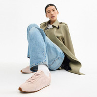 COACH/蔻驰女士平底运动鞋低帮鞋舒适休闲外出 蒸汽色 39